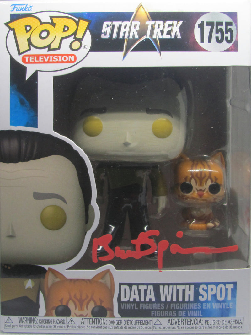 POP Vinyl - Star Trek - Data with Spot - (1755) POP - Brent Spiner