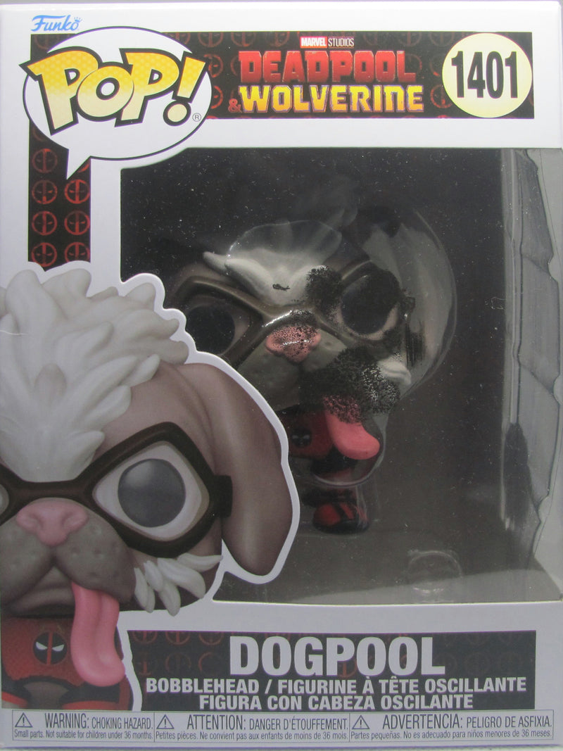 POP Vinyl - Deadpool Wolverine - Dogpool - (1401) POP - PeggySue