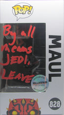 POP Vinyl - Star Wars - Maul - (828) POP - Sam Witwer