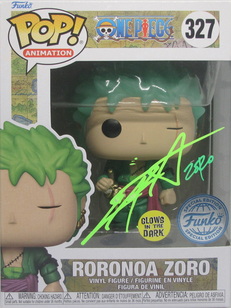 POP Vinyl - OnePiece - Roronoa. Zoro - GITD - (327) POP - Christopher Sabat