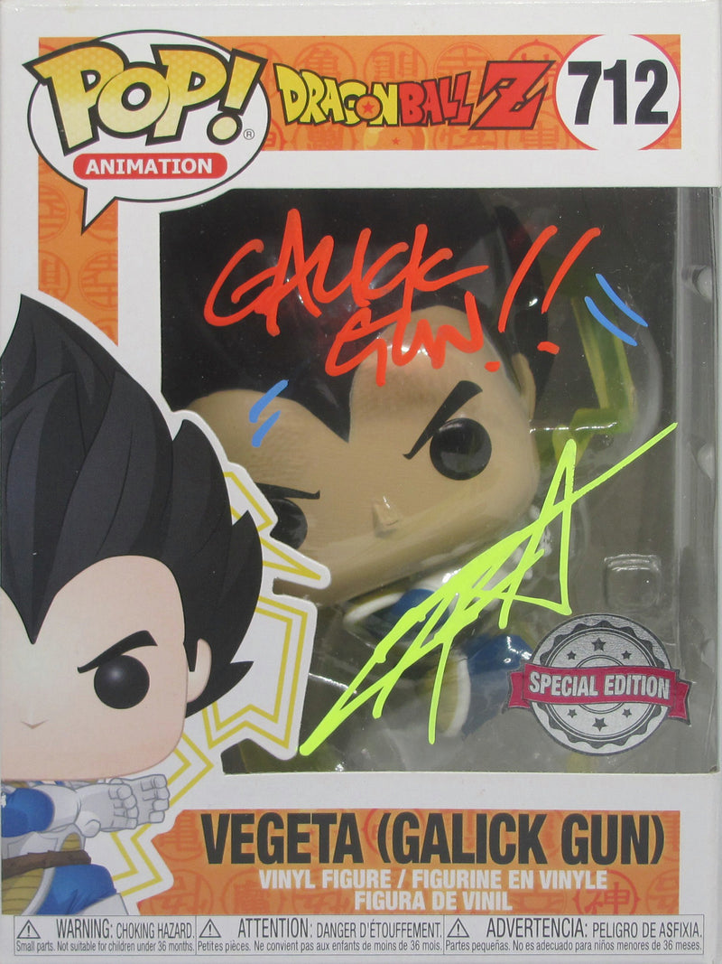 POP Vinyl - Dragonball Z - Vegeta - (Galick Gun) - (712) POP - Christopher Sabat