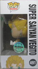 POP Vinyl - Dragonball Z - Super Saiyan Vegito - (491) POP - Christopher Sabat