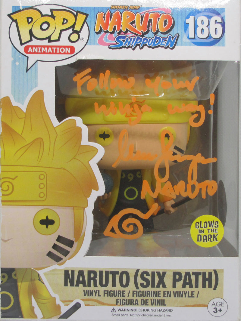 POP Vinyl - Naruto Shippuden - Naruto (Six Path) - GITD - (186) POP - Maile Flanagan