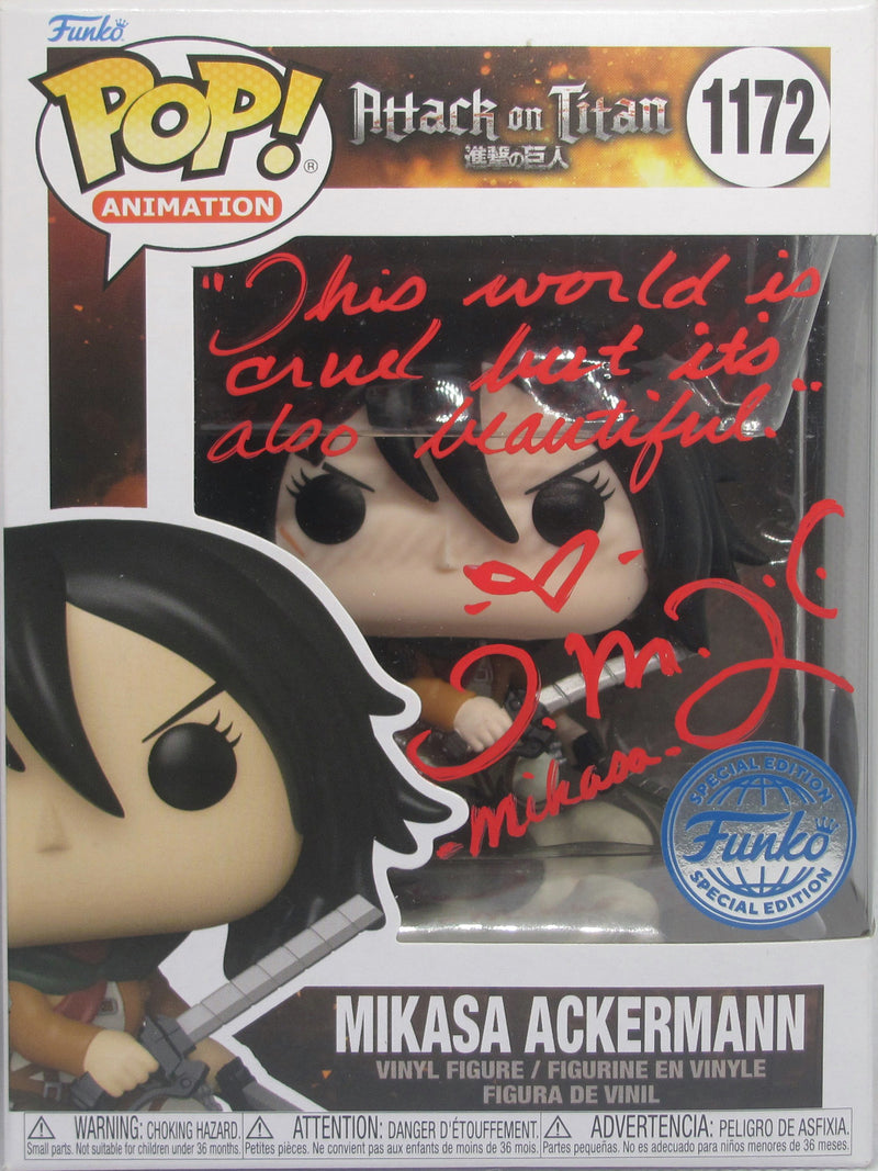 POP Vinyl - Attack on Titan - Mikasa Ackermann - (1172) POP - Trina Nishimura