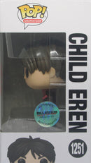 POP Vinyl - Attack on Titan - Child Eren - (1251) POP - Bryce Papenbrook