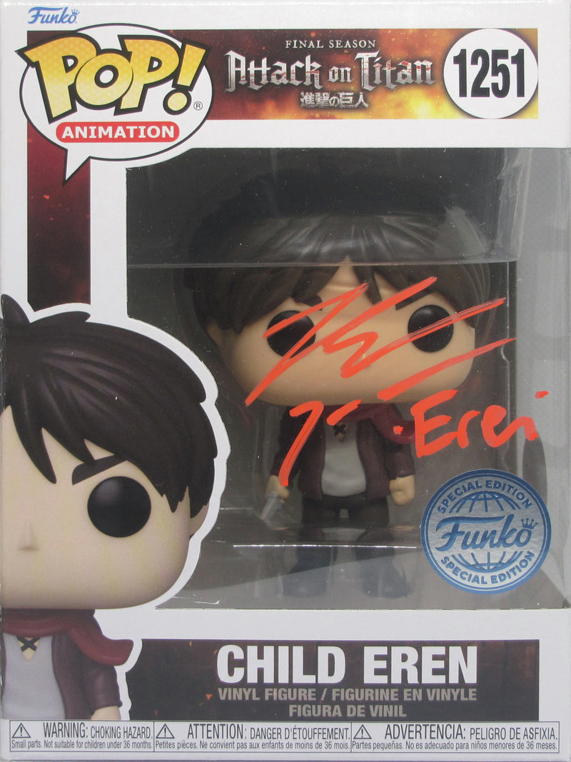 POP Vinyl - Attack on Titan - Child Eren - (1251) POP - Bryce Papenbrook