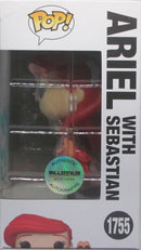 POP Vinyl - The Little Mermaid - Ariel with Sebastian - (1755) POP - Jodi Benson