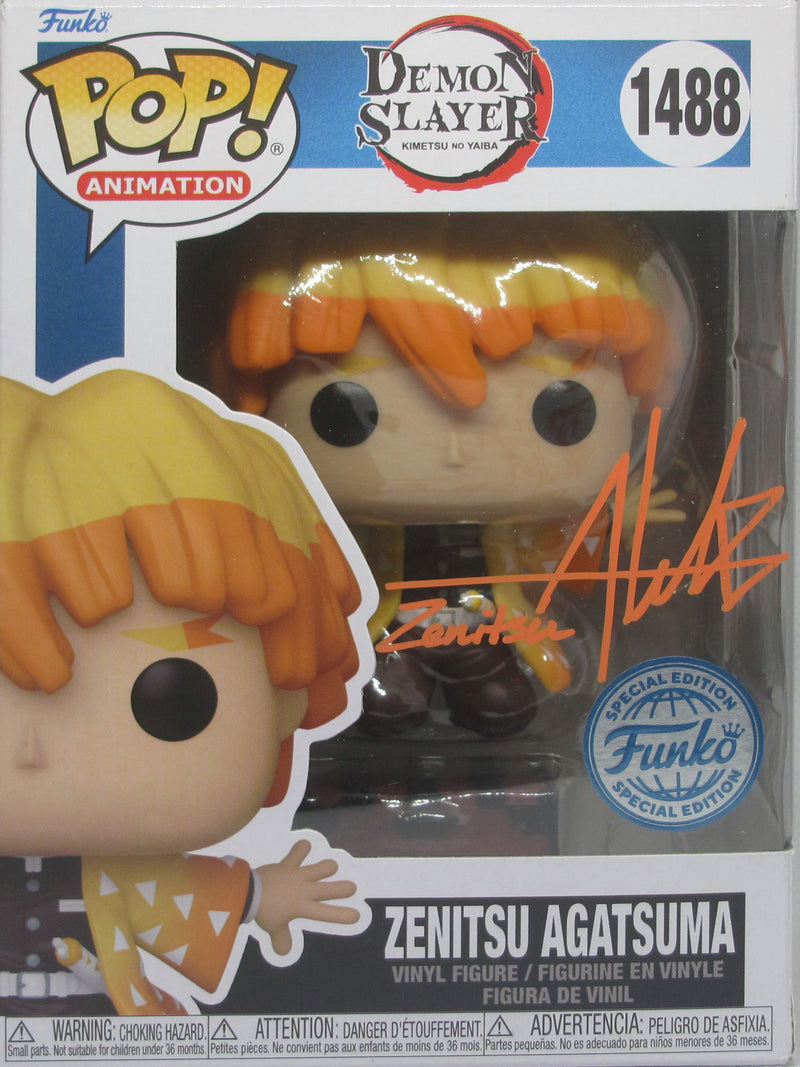 POP Vinyl - Demon Slayer - Zenitsu Agastsuma - (1488) POP - Aleks Le