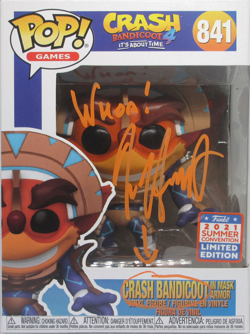 POP Vinyl - Crash Bandicoot 4 - Crash Bandicoot in Mask - (841) POP (2021 Summer) - Jess Harnell
