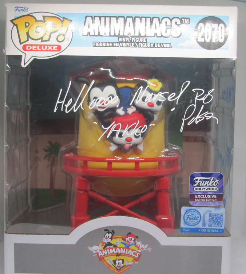POP Vinyl - Animaniacs - Yakko, Wakko & Dot - (2070) POP (Deluxe) (Funko Hollywood Excl) - Rob Paulsen, Jess Harnell & Tress MacNeille