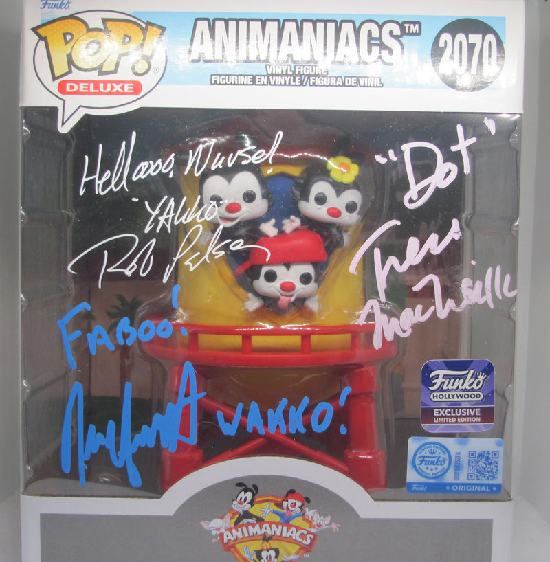 POP Vinyl - Animaniacs - Yakko, Wakko & Dot - (2070) POP (Deluxe) (Funko Hollywood Excl) - Rob Paulsen, Jess Harnell & Tress MacNeille