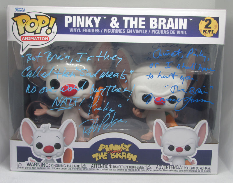 POP Vinyl - Pinky & The Brain - Pinky & The Brain - (2 pc/pz) POP - Rob Paulsen & Maurice LaMarche