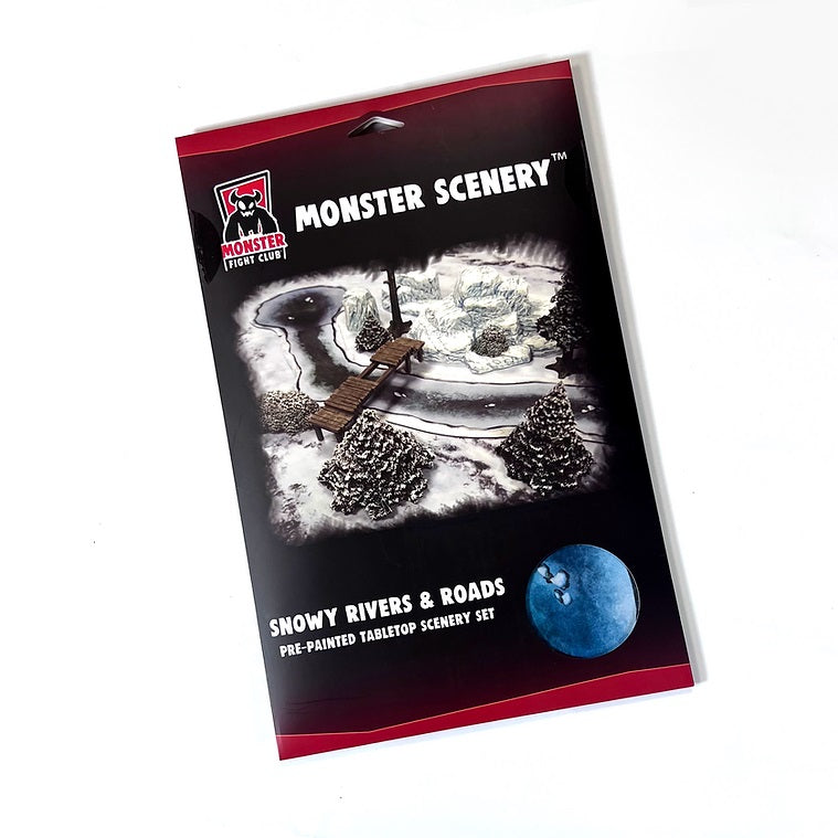 Monster Fight Club Terrain - Snowy Rivers & Roads