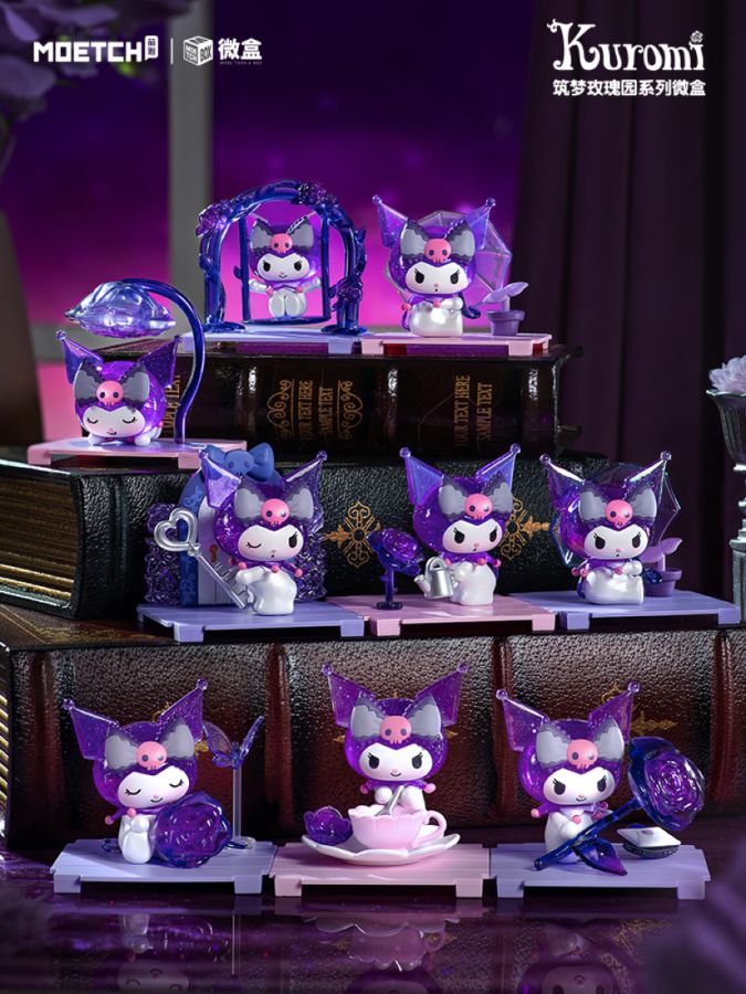 Kuromi - Dream Rose Garden Series Mini Box 8pc CDU