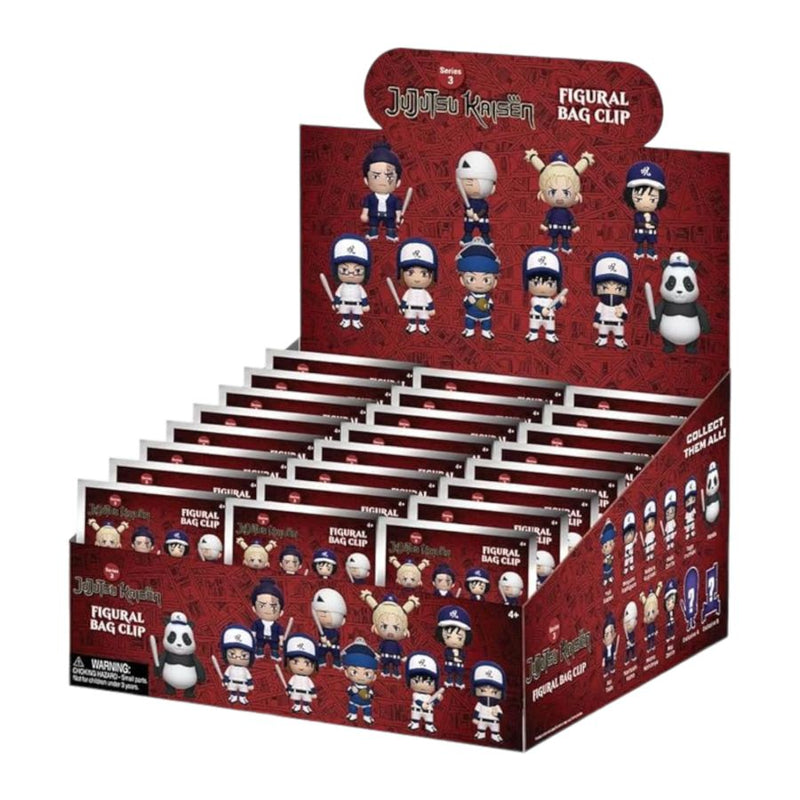 Jujutsu Kaisen - 3D PVC Bag Clips Blind Bag (Series 3)