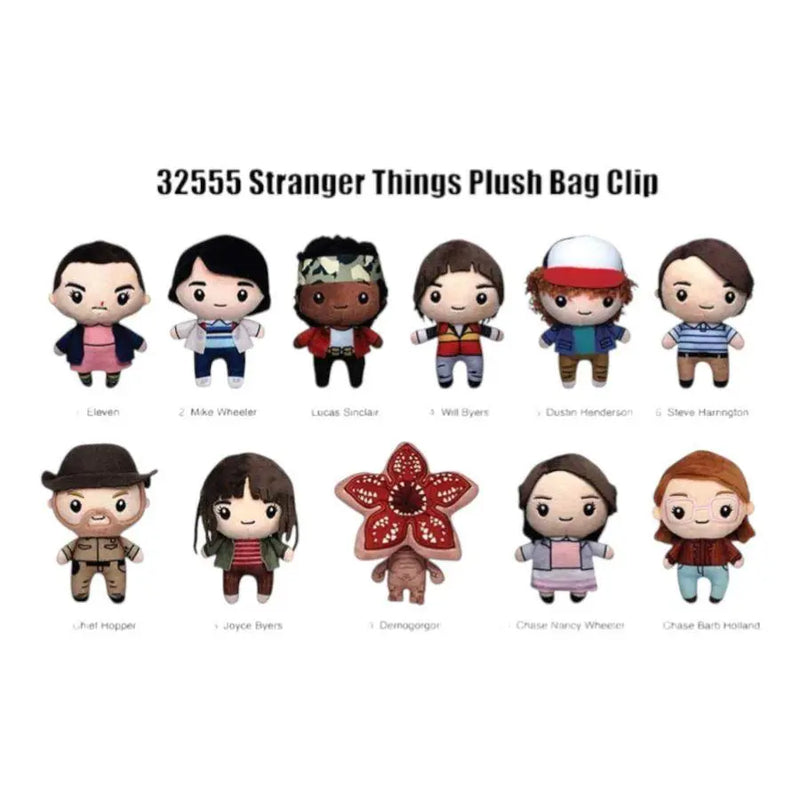 Stranger Things - Plush Bag Clips Blind Bag