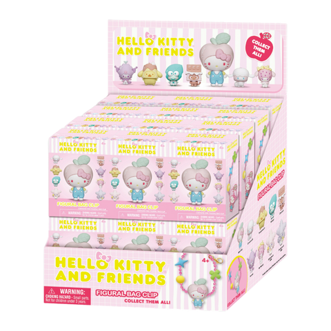 Hello Kitty - Figural Bag Clips Bubble Tea  Blind Box