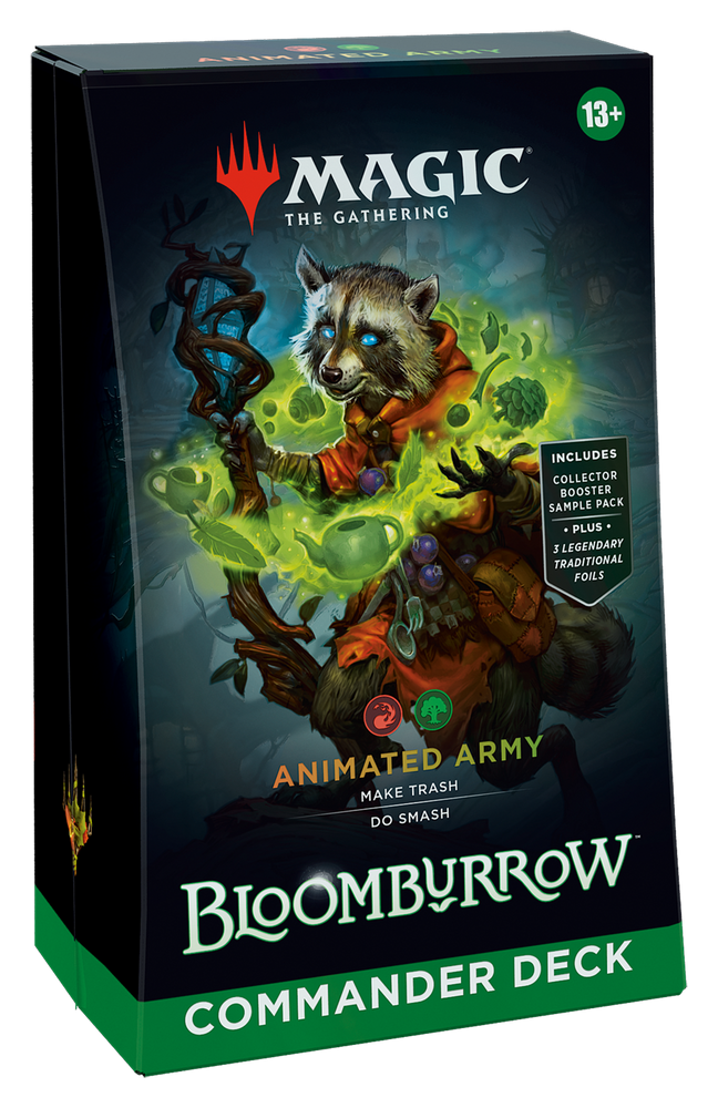 Magic the Gathering Bloomburrow Commander Decks