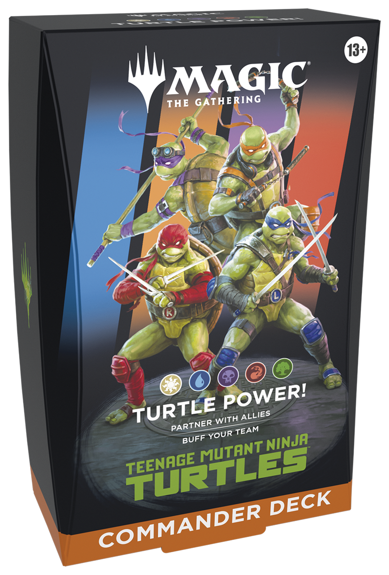 Magic the Gathering - Teenage Mutant Ninja Turtles - Commander Deck - Turtle Power