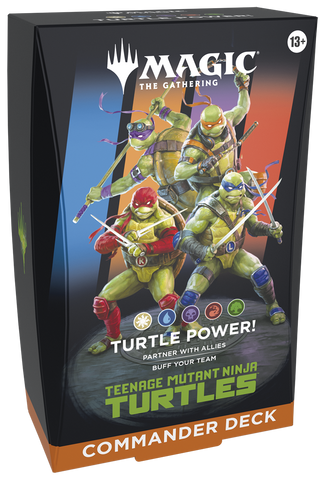 Magic the Gathering - Teenage Mutant Ninja Turtles - Commander Deck - Turtle Power