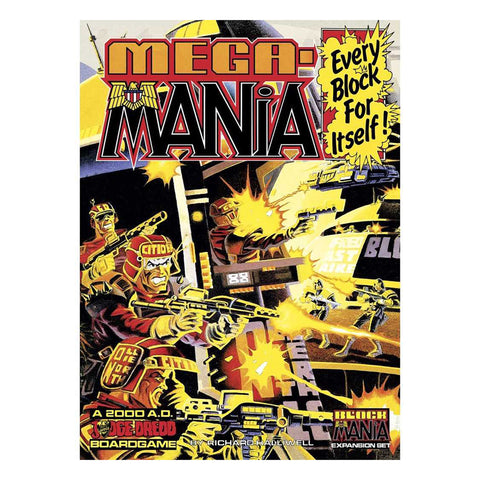 Judge Dredd Mega Mania Board Game