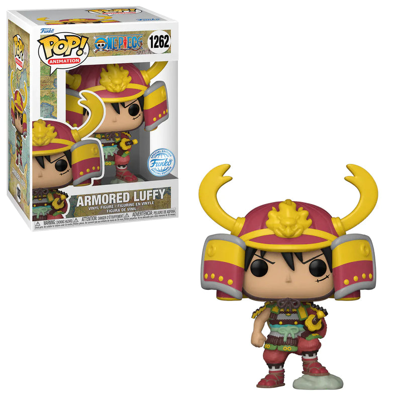 One Piece - Funko Pop! Figure - Armoured Luffy Exclusive (1262)