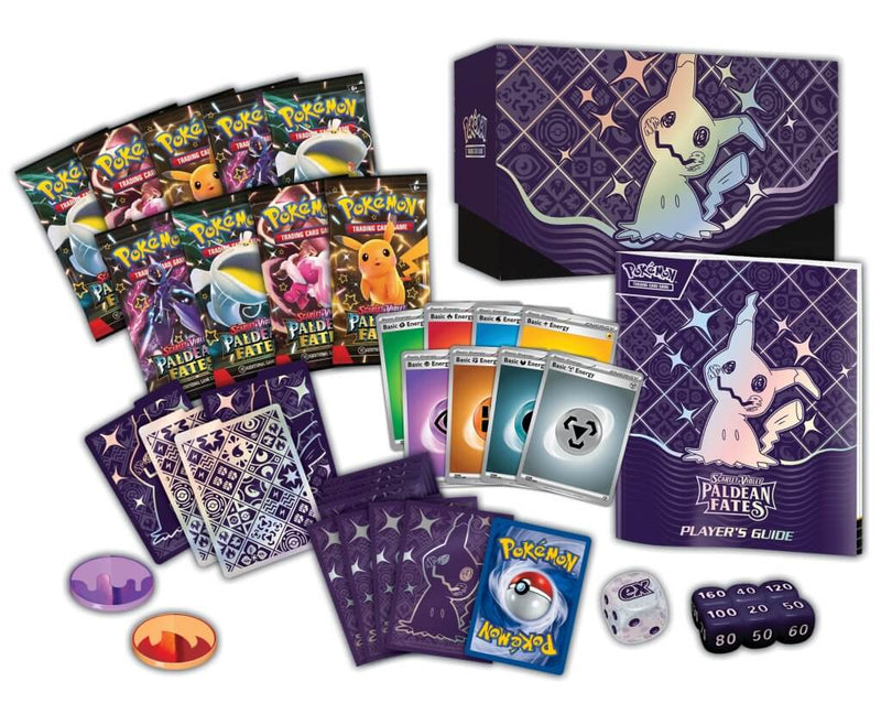 POKEMON TCG - Scarlet & Violet 4.5 Paldean Fates Elite Trainer Box
