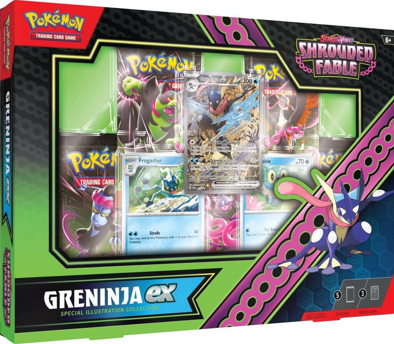 POKEMON TCG - Scarlet & Violet 6.5 Shrouded Fable Kingdra/Greninja ex Special Collection