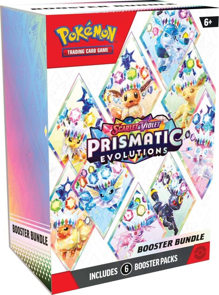 POKEMON TCG - Scarlet & Violet 8.5 Prismatic Evolutions Booster Bundle