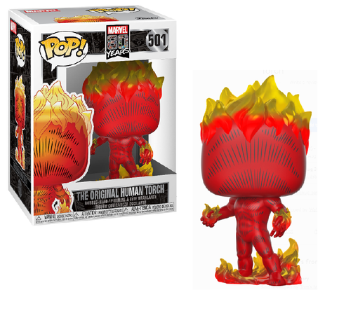 Marvel 80 Years - Funko Pop! - The Original Human Torch (501)