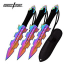 Perfect Point™ Rainbow Throwing Knife Set