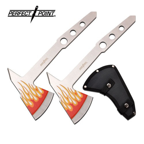 Perfect Point™ Flame Throwing Axe Set