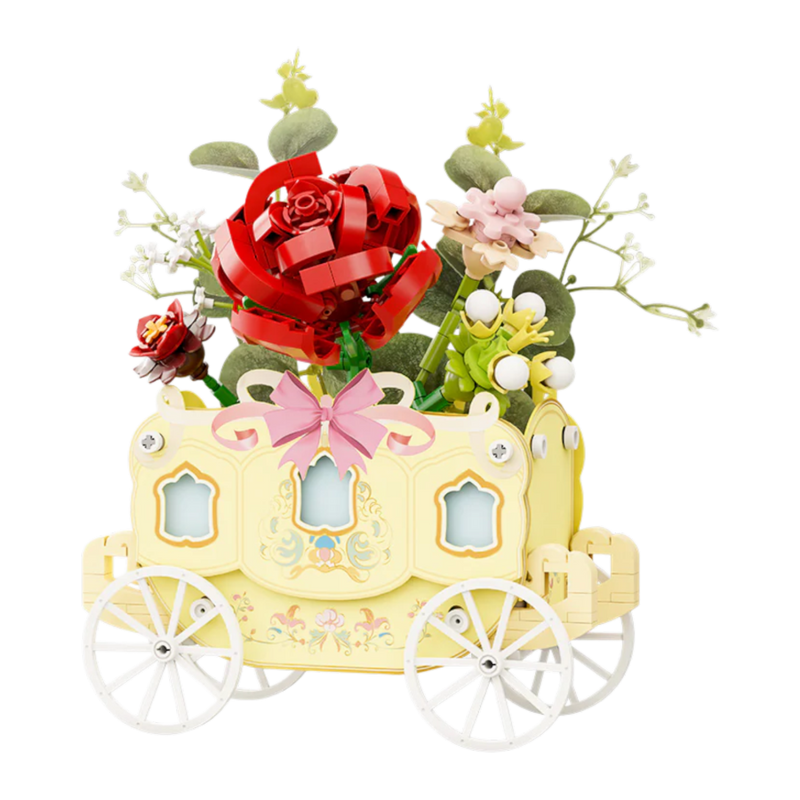 Flower Series - Rose Cart (264 Piece Kit)