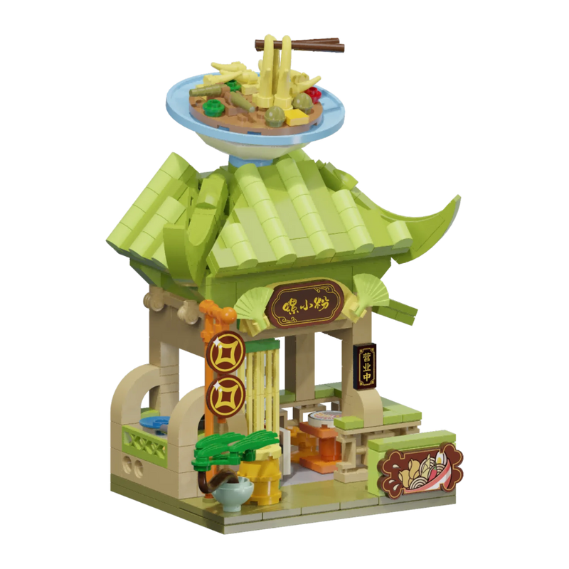 Food Street - Classical River Snails Rice Noodle (327 Piece Kit)