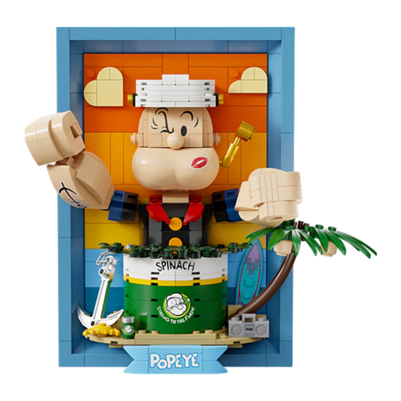 Popeye - Popeye 3:D Portrait Set (416pcs)