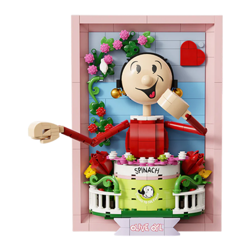 Popeye - Olive 3:D Portrait Set (348pcs)