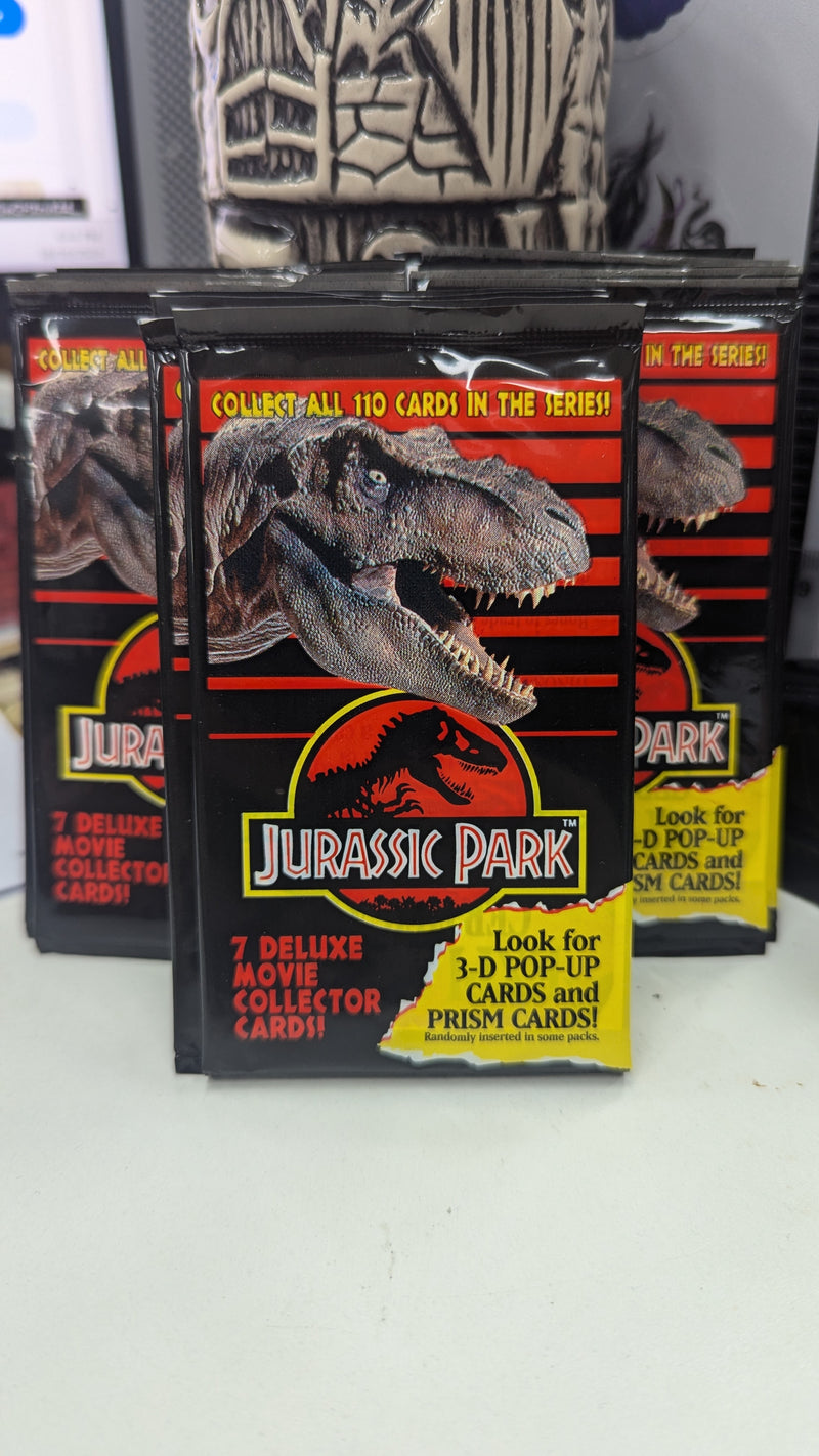 Jurassic Park 1992 Dyanmic Marketing Booster Packet