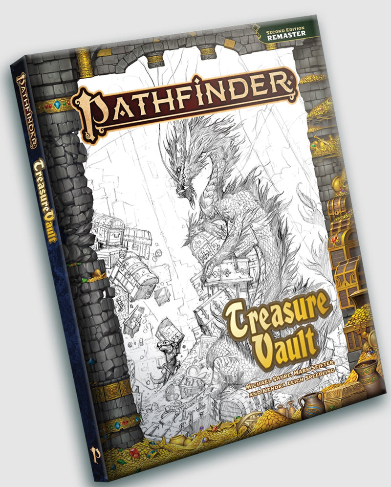 Pathfinder 2nd Edition - Treasure Vault (Remastered) - Sketch Edition