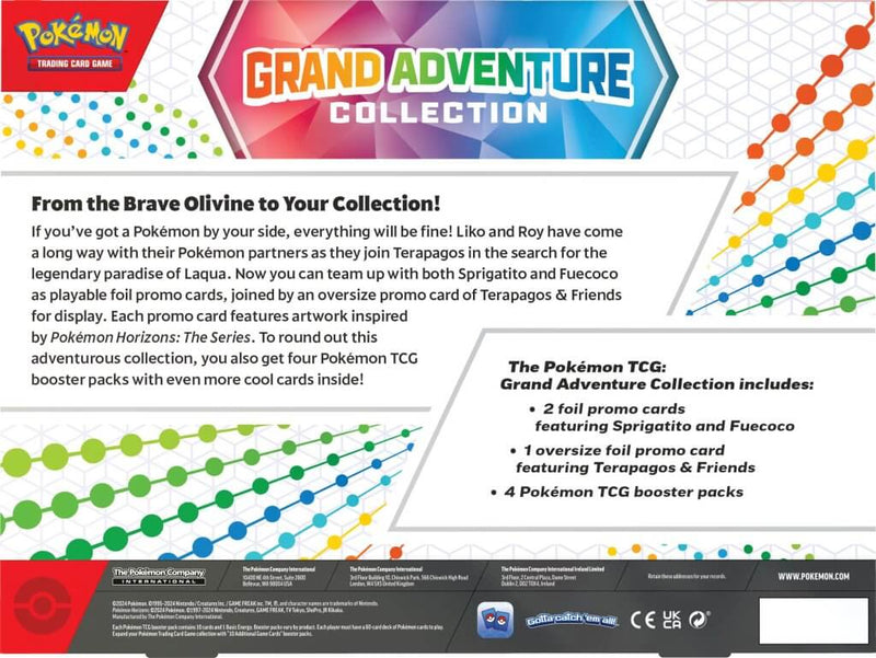 POKEMON TCG - Grand Adventure Collection