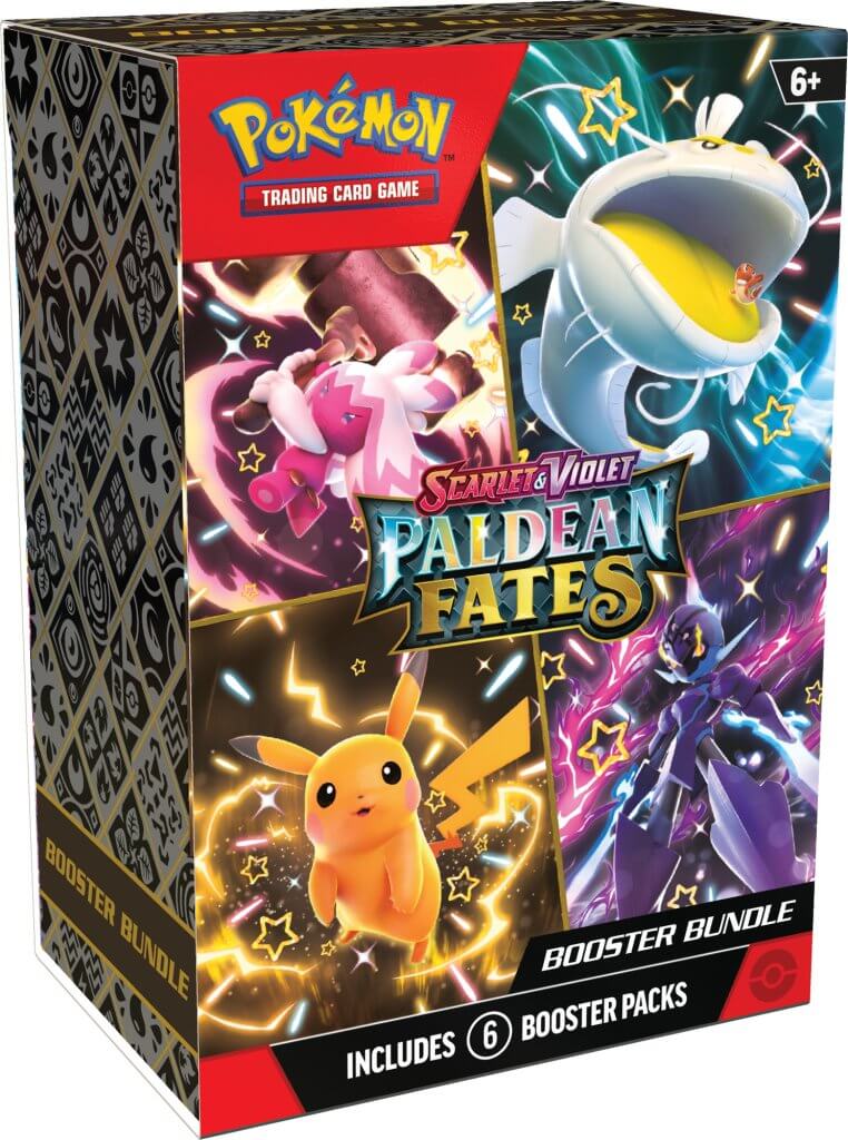 POKEMON TCG - Scarlet & Violet 4.5 Paldean Fates Booster Bundle Set