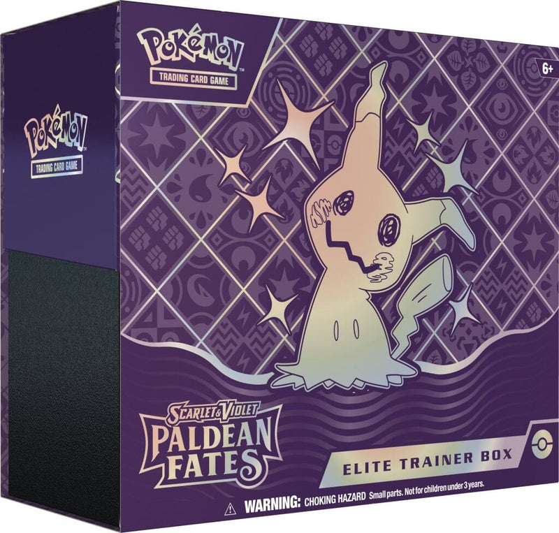 POKEMON TCG - Scarlet & Violet 4.5 Paldean Fates Elite Trainer Box