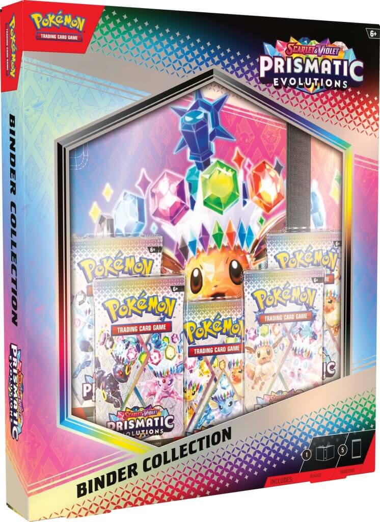 POKEMON TCG - Scarlet & Violet 8.5 Prismatic Evolutions Binder Collection