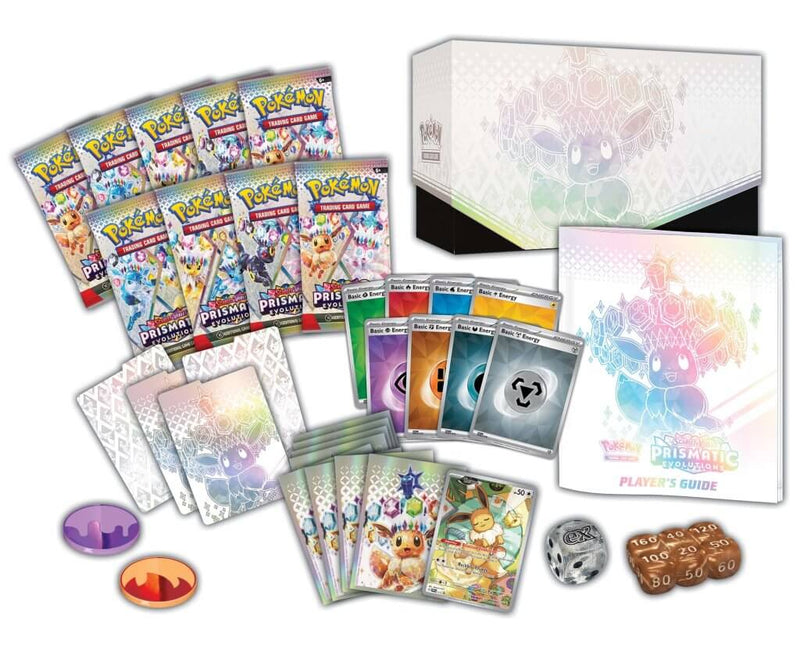 POKEMON TCG - Scarlet & Violet 8.5 Prismatic Evolutions Elite Trainer Box