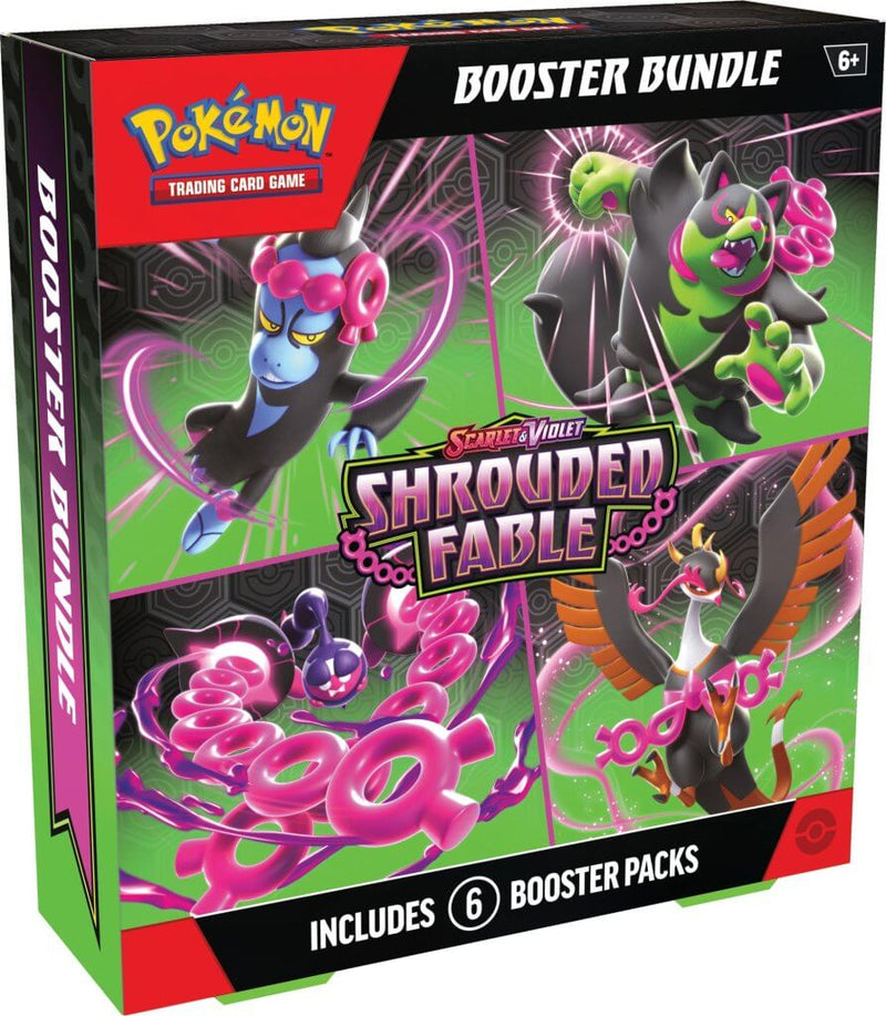 POKEMON TCG - Scarlet & Violet 6.5 Shrouded Fable Booster Bundle