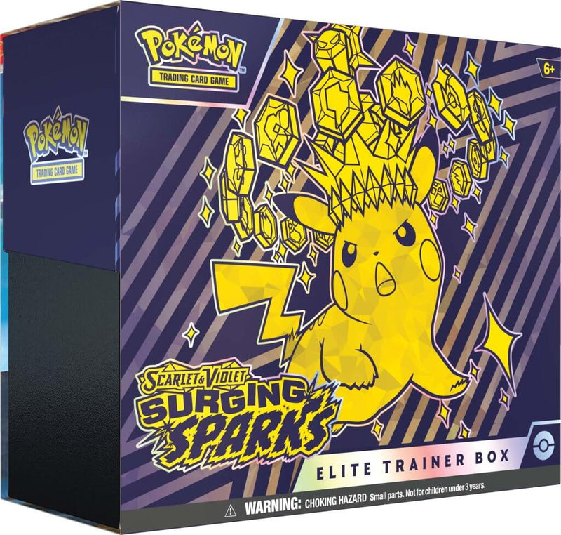 POKEMON TCG - Scarlet & Violet 8 Surging Sparks Elite Trainer Box