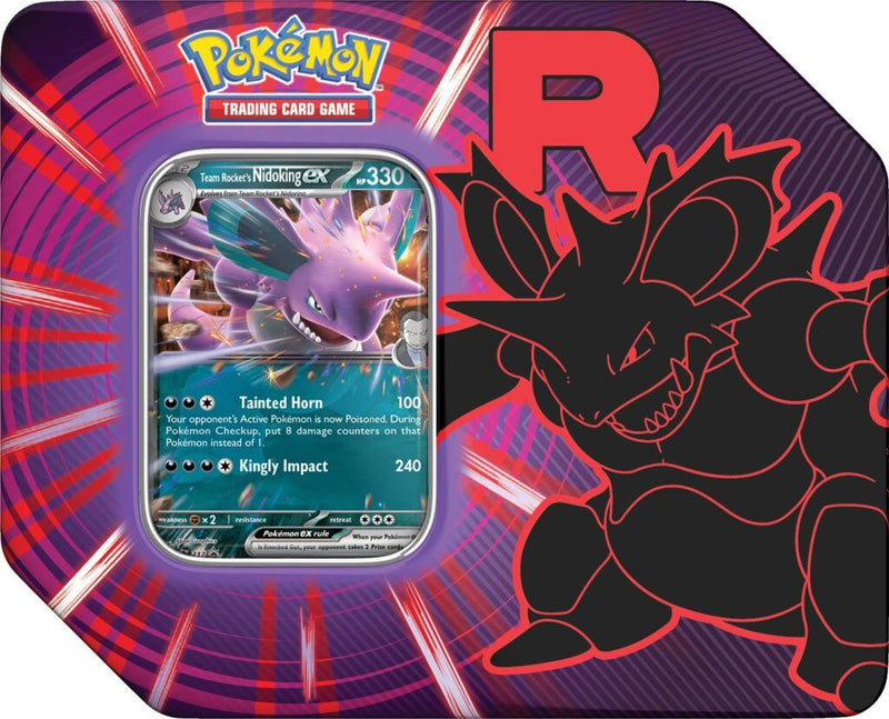 POKEMON TCG - Team Rocket Tin (Expression of Interest)