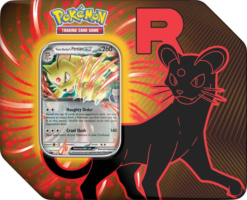 POKEMON TCG - Team Rocket Tin (Expression of Interest)