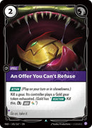 An Offer You Can't Refuse