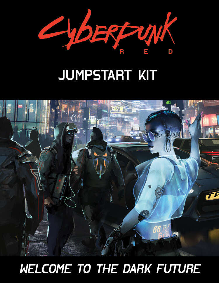 Cyberpunk Red RPG: Jumpstart Kit