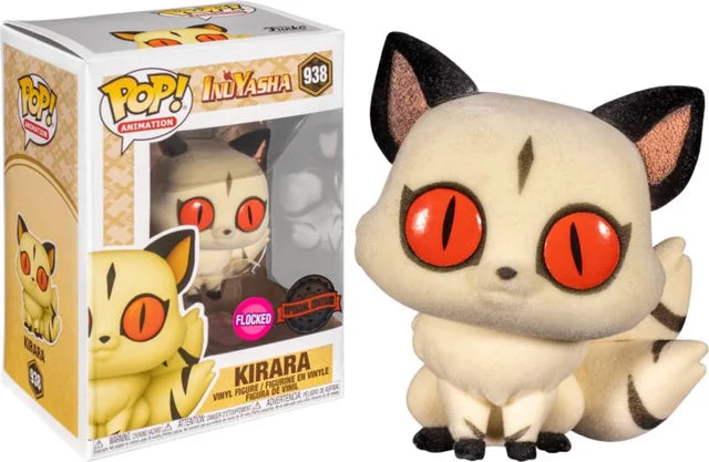 InuYasha -Funko POP! Figure - Kirara Special Edition FLOCKED (938)